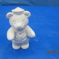 gare 2765 sml ted S & P (BEA17) 4"H bisqueware