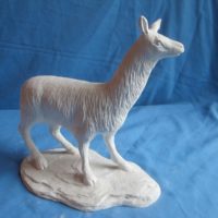 georgies 1060 lama (KOB 21)  bisqueware
