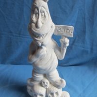scioto TL 509 boo ghost (SP 169) bisqueware