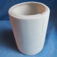 VASE 316 small cylinder vase(tom jones v22)  10cmH,7.5cmW  bisqueware
