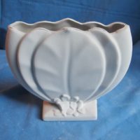 VASE 14 magnola vase bisqueware