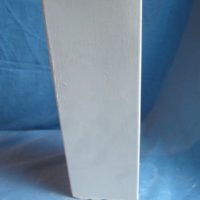 VASE 254 Large square vase 46cmH,12cmW bisqueware