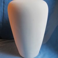 GARE 2446 15" round vase  bisqueware