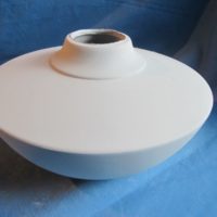 VASE 217 duncan 1380 plain indian vase 14cmH,22cmW bisqueware