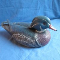 donas 550: wood duck (DB 200) bisqueware