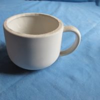 van pacific MVPO 624 van pacific cup  bisqueware