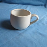 sittre cup  bisqueware