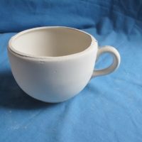 laville cup  bisqueware