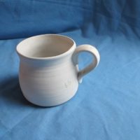 gare L-292 pottery mug  bisqueware