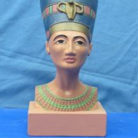 duncan 758 neffertiti (FIG 129) 10.5"H bisqueware