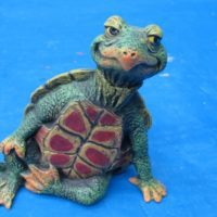 nowells 3241 attitude sitting turtle (FR 117) bisqueware